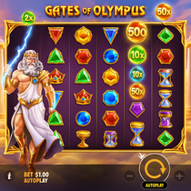 Tenex Casino - Gates of Olympus Slot Game by Pragmatic Play
