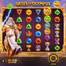 Tenex Casino - Gates of Olympus Slot Game by Pragmatic Play