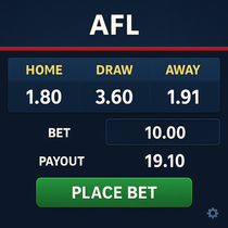 Tenex Casino - AFL Sports Betting with Live Odds