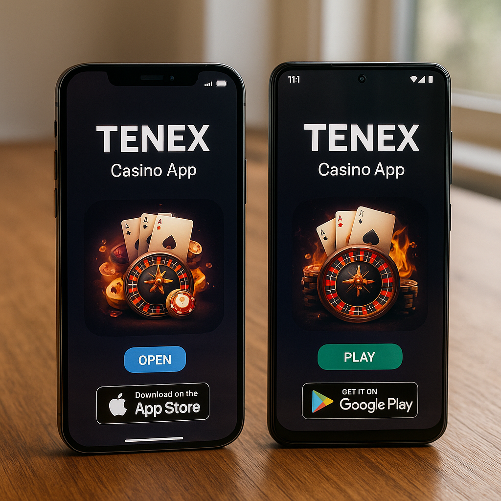 Tenex Casino - Mobile Apps and Browser Access